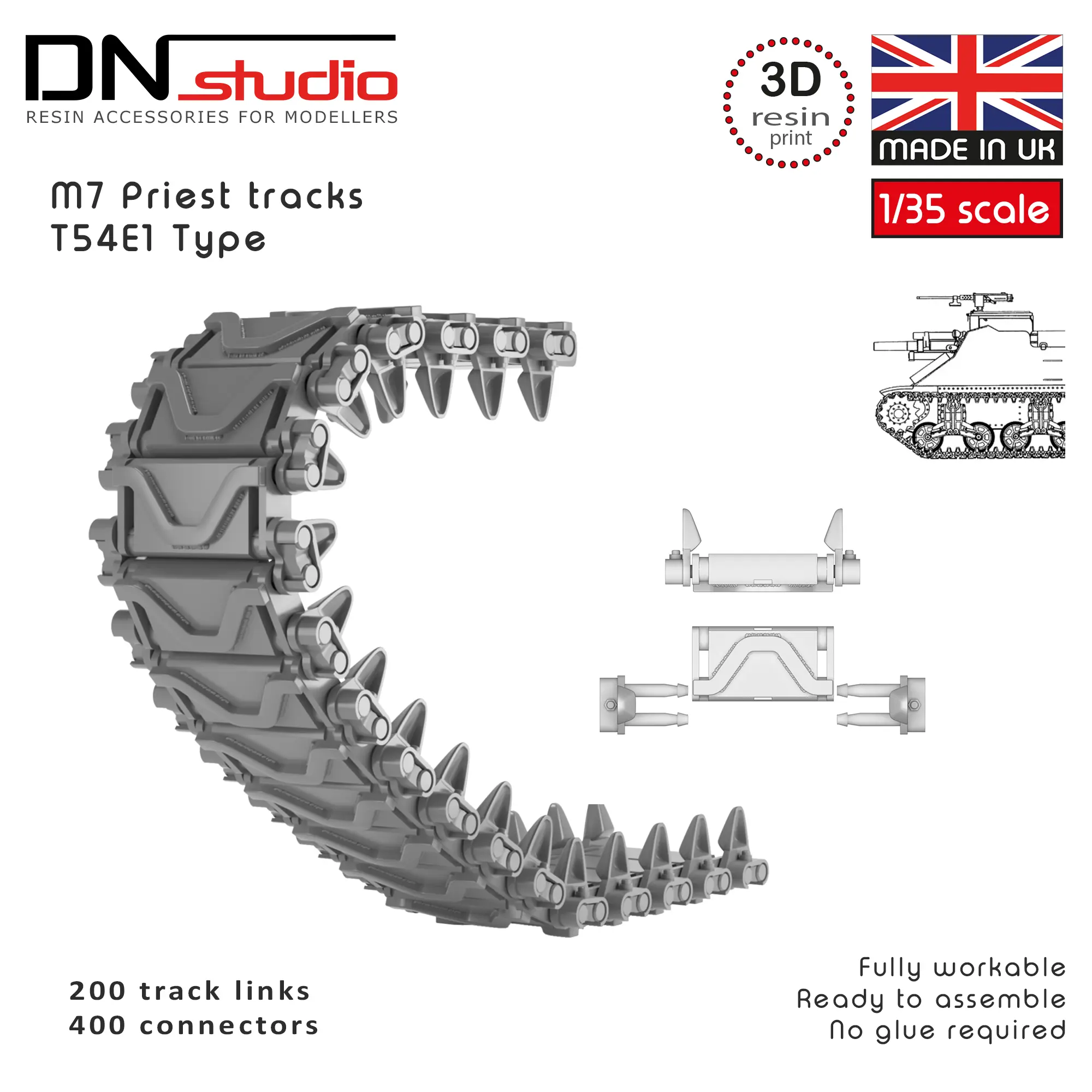M7 Priest T54E1 Type - 326